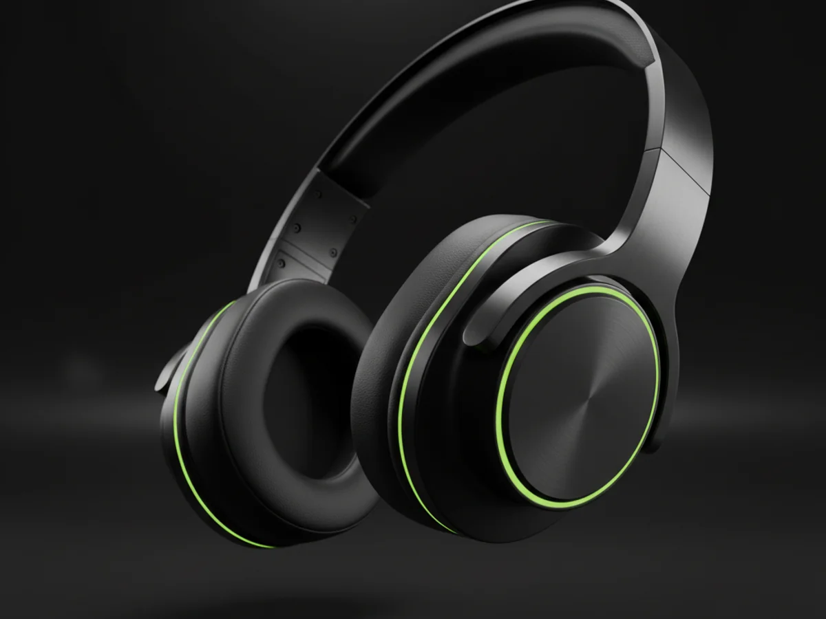 Produktvisualisierung: Kopfhörer